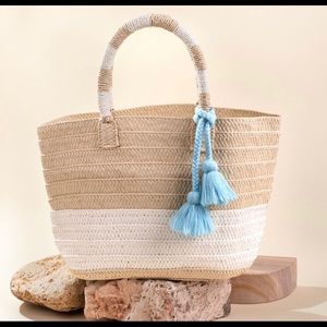 Altru Goods Straw Tote from Causebox Summer 2019